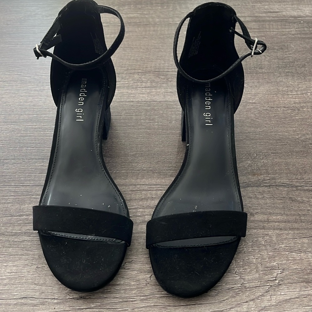 black heels